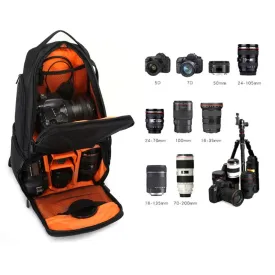 Sidiou Group Waterproof Multifunction Digital Camera Video Bag Sling Shoulder Camera Rain Cover
