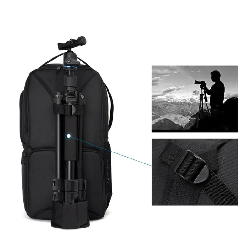 Sidiou Group Waterproof Multifunction Digital Camera Video Bag Sling Shoulder Camera Rain Cover