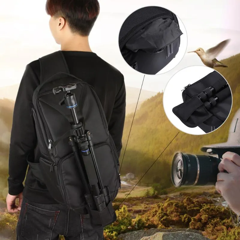 Sidiou Group Waterproof Multifunction Digital Camera Video Bag Sling Shoulder Camera Rain Cover