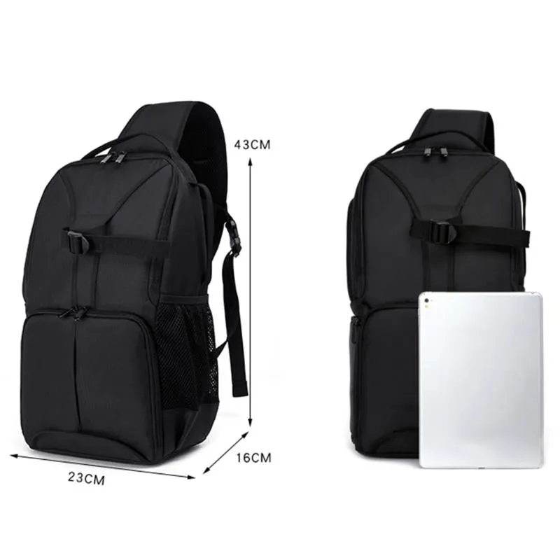 Sidiou Group Waterproof Multifunction Digital Camera Video Bag Sling Shoulder Camera Rain Cover