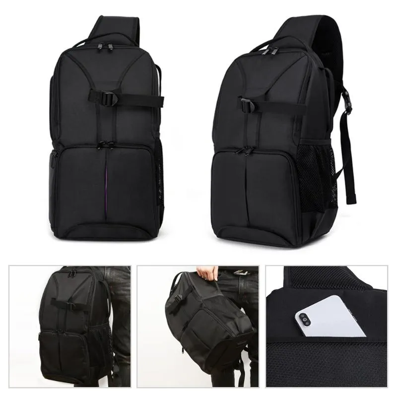 Sidiou Group Waterproof Multifunction Digital Camera Video Bag Sling Shoulder Camera Rain Cover