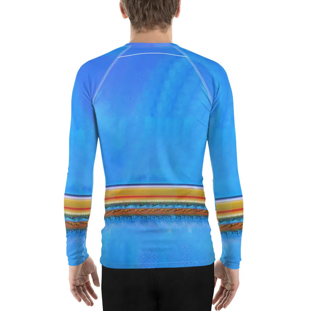 Some beach somewhere Men's Rash Guard