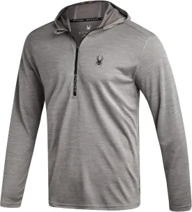 Spyder Mens Sweatshirt - Lightweight Athletic Half Zip Pullover Mens Hoodies - UPF 30  Dry Fit Long Sleeve Sun Shirts for Men