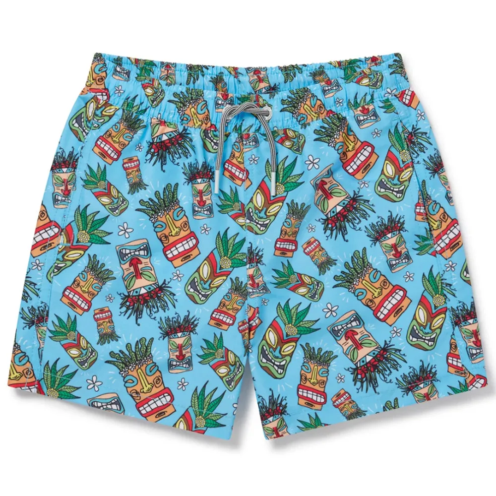 Tiki Swim Trunks
