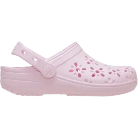Youth Classic Floral Cut Out Clog