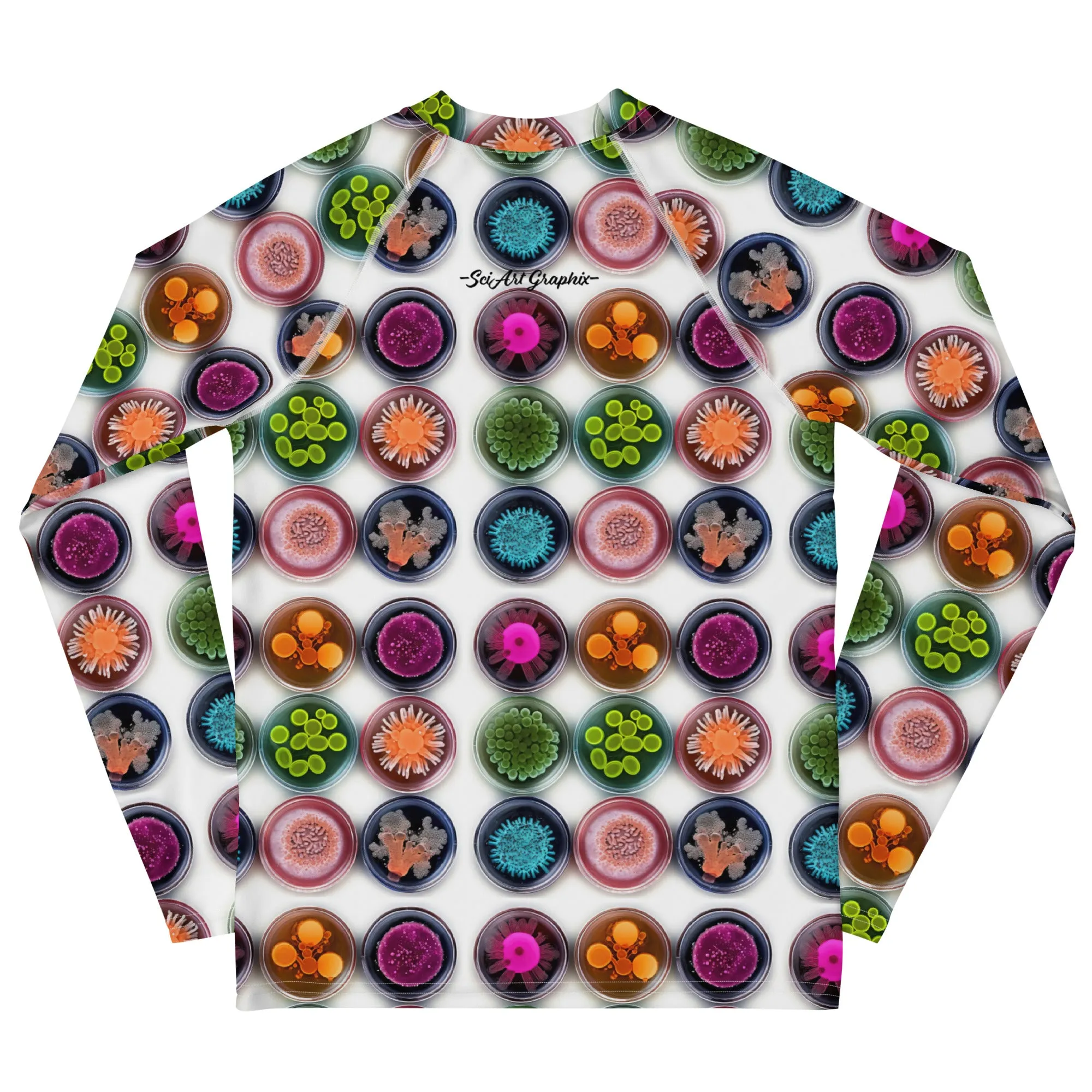 Youth Rash Guard Bacterial Universe