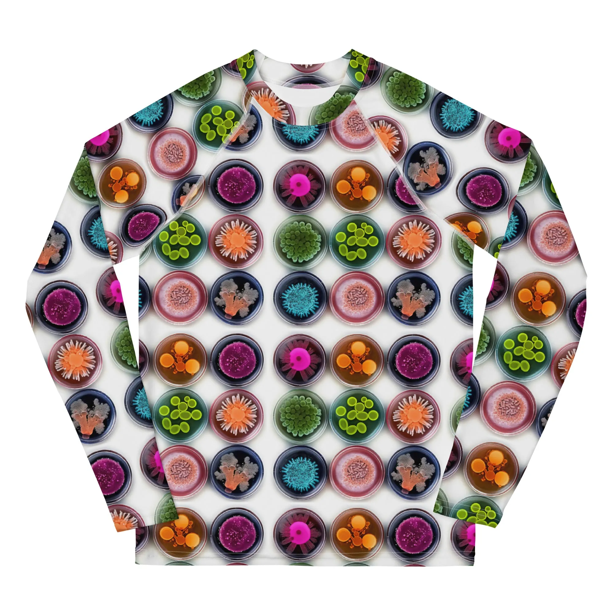 Youth Rash Guard Bacterial Universe